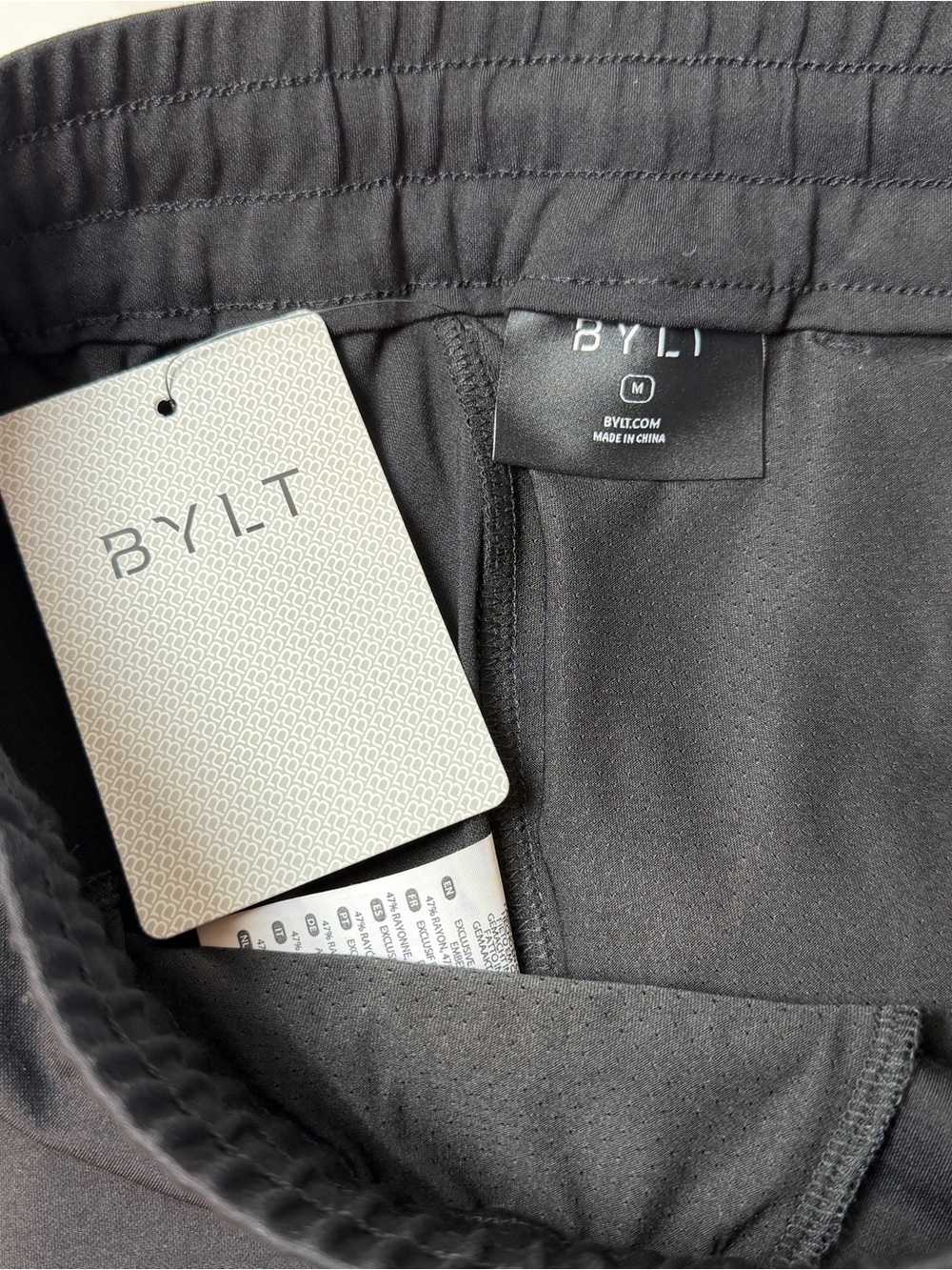 NWT- Built Men’s Active Jogger Pants | Black | Medium - Picture 10 of 11